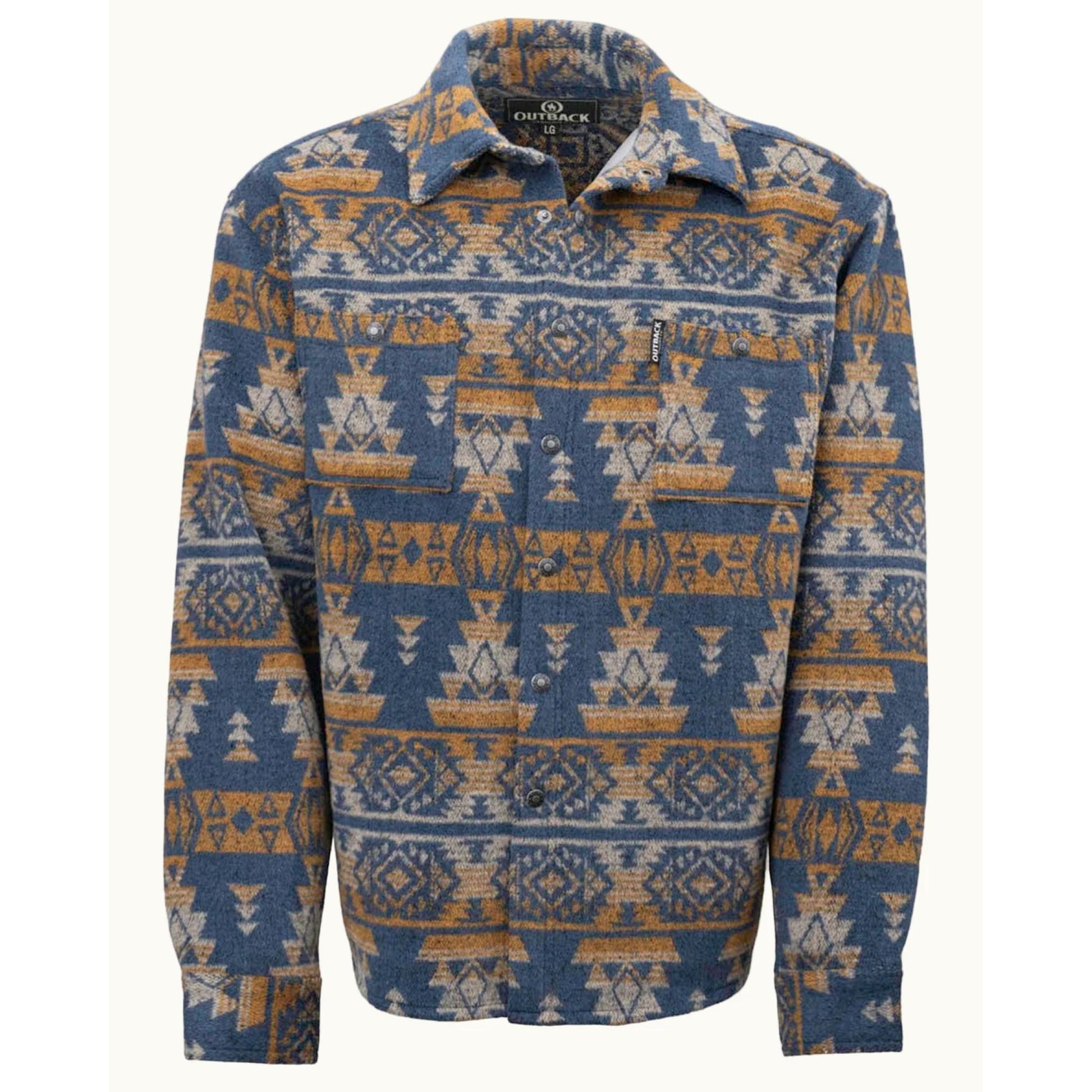 Outback Trading Mens Hudson Shirt Jacket