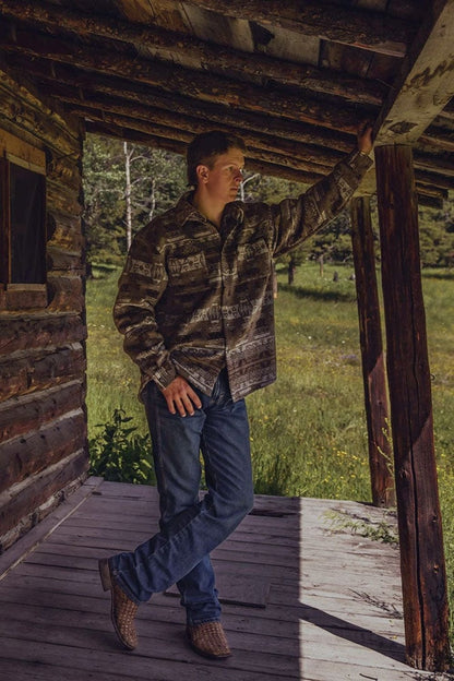 Outback Trading Mens Hudson Shirt Jacket