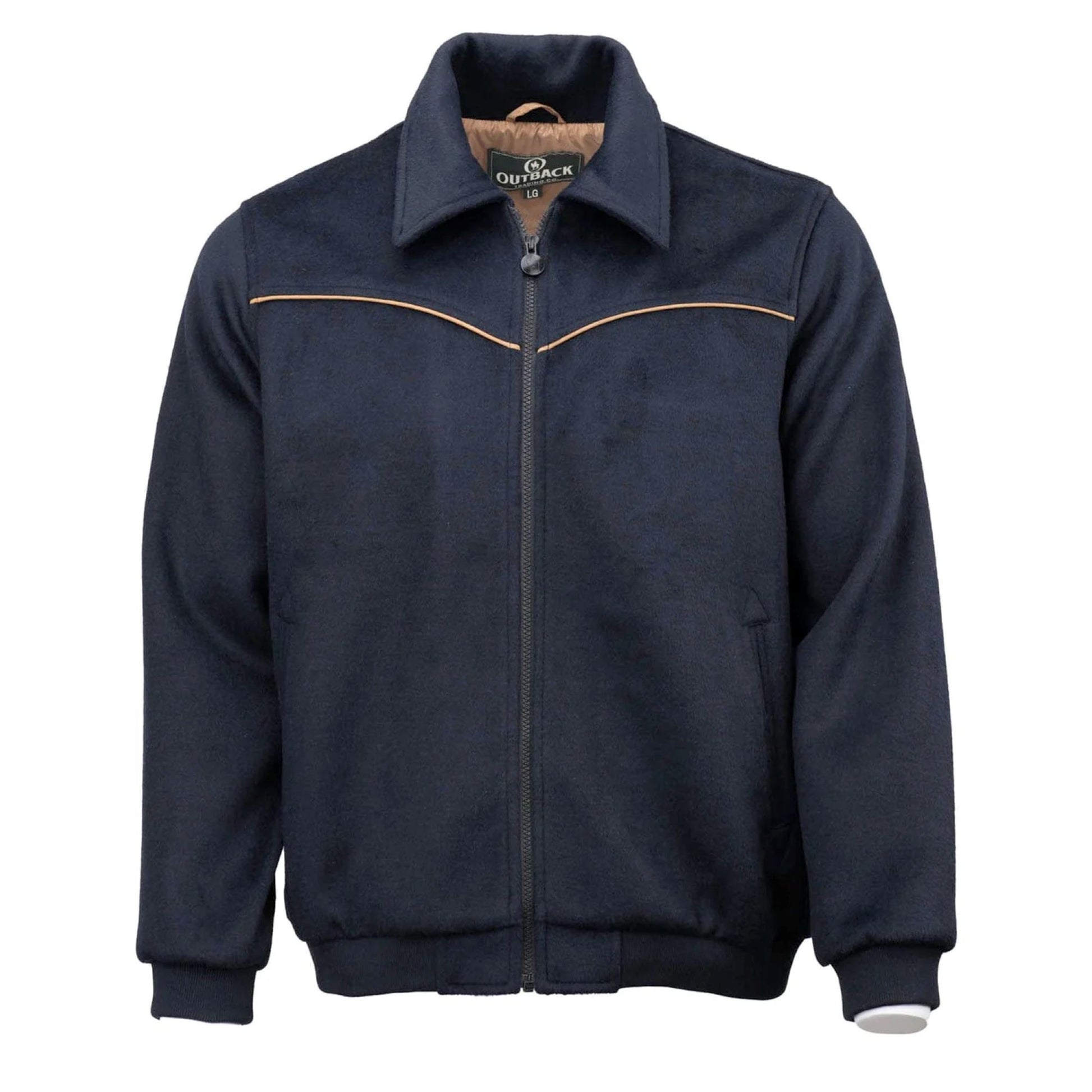Outback Trading Mens Varsity Jacket