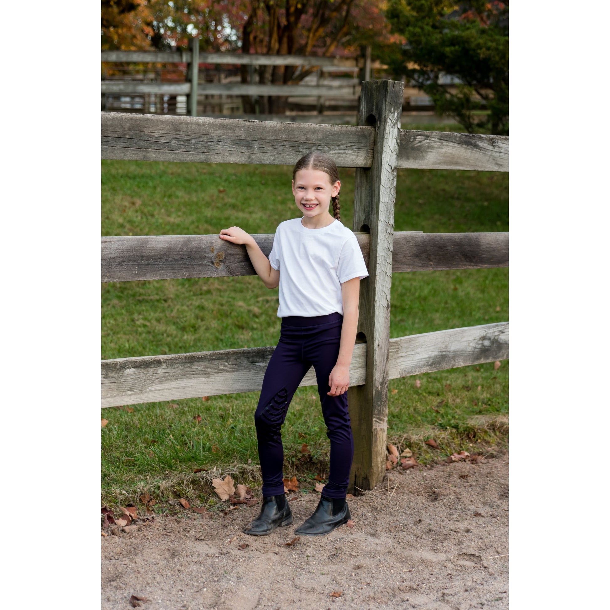 Saxon Childs Essential Riding Tights