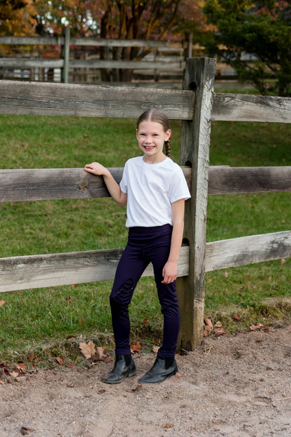 Saxon Childs Essential Riding Tights