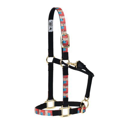Weaver Patterned Adjustable Halter