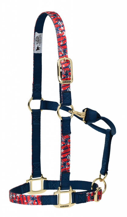 Weaver Patterned Adjustable Halter