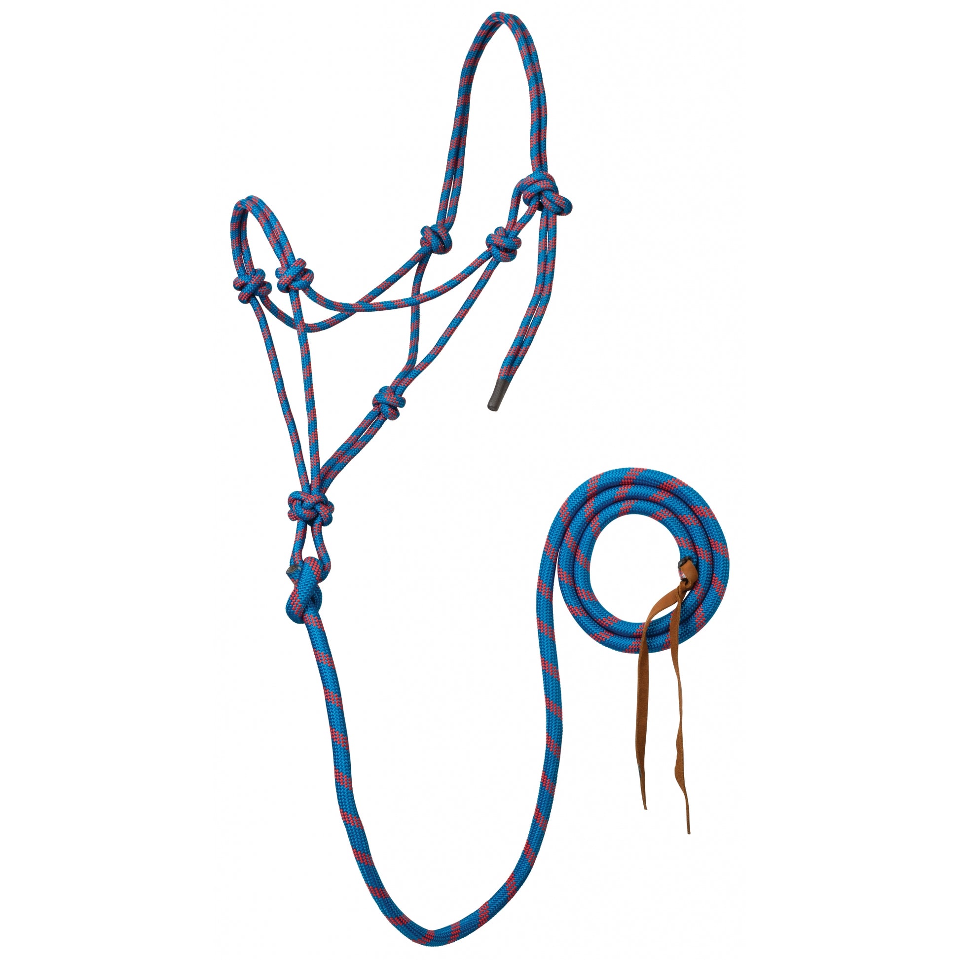 Weaver Rope Horse Halter with Attached Lead