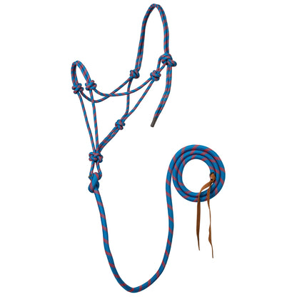Weaver Rope Horse Halter with Attached Lead