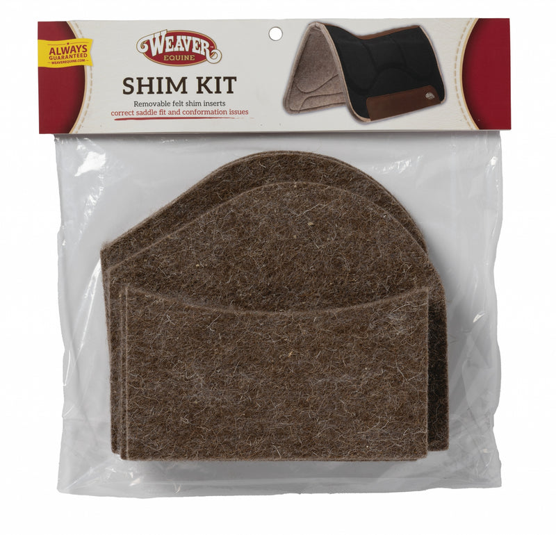 Weaver Felt Shim Saddle Pad Insert Kit