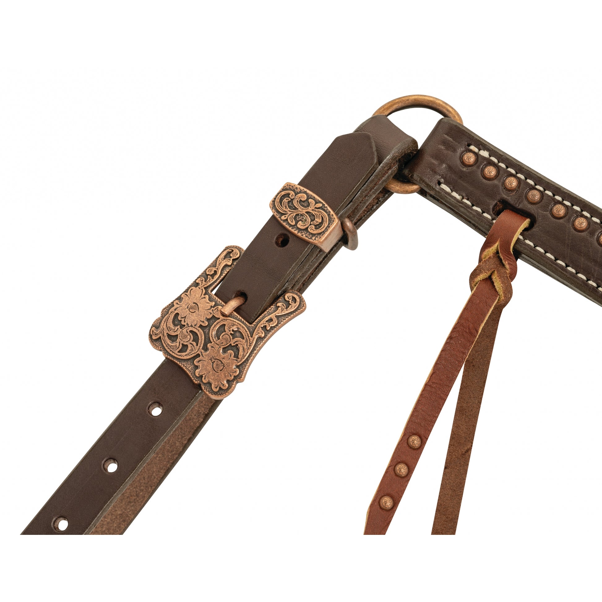Weaver Tasseled Western Outlaw Leather Breast Collar