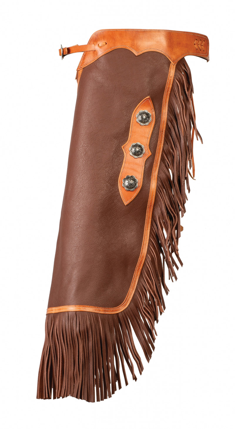 Weaver Western Leather Cowboy Chinks