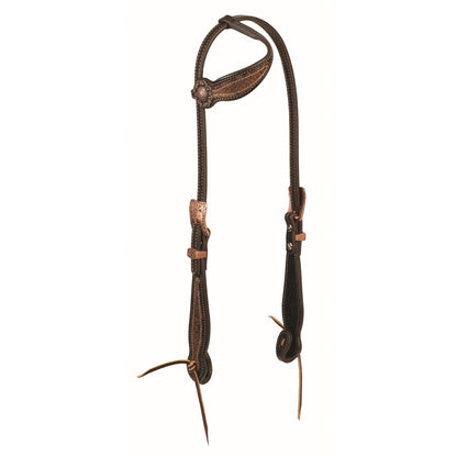 Weaver Western Floral Headstall
