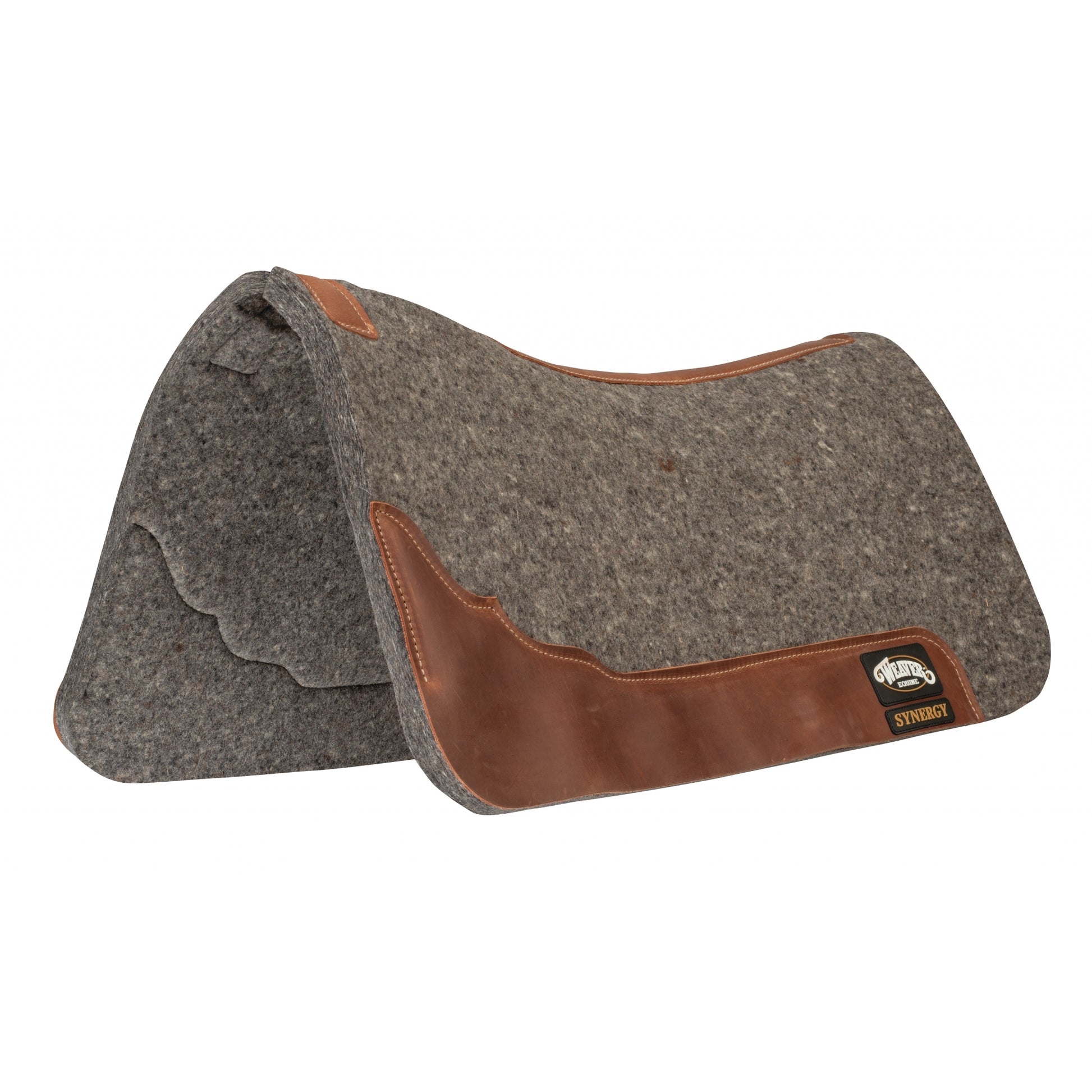 Weaver Synergy Deep Contour Steam Pressed 100% Merino Wool Felt Performance Saddle Pad