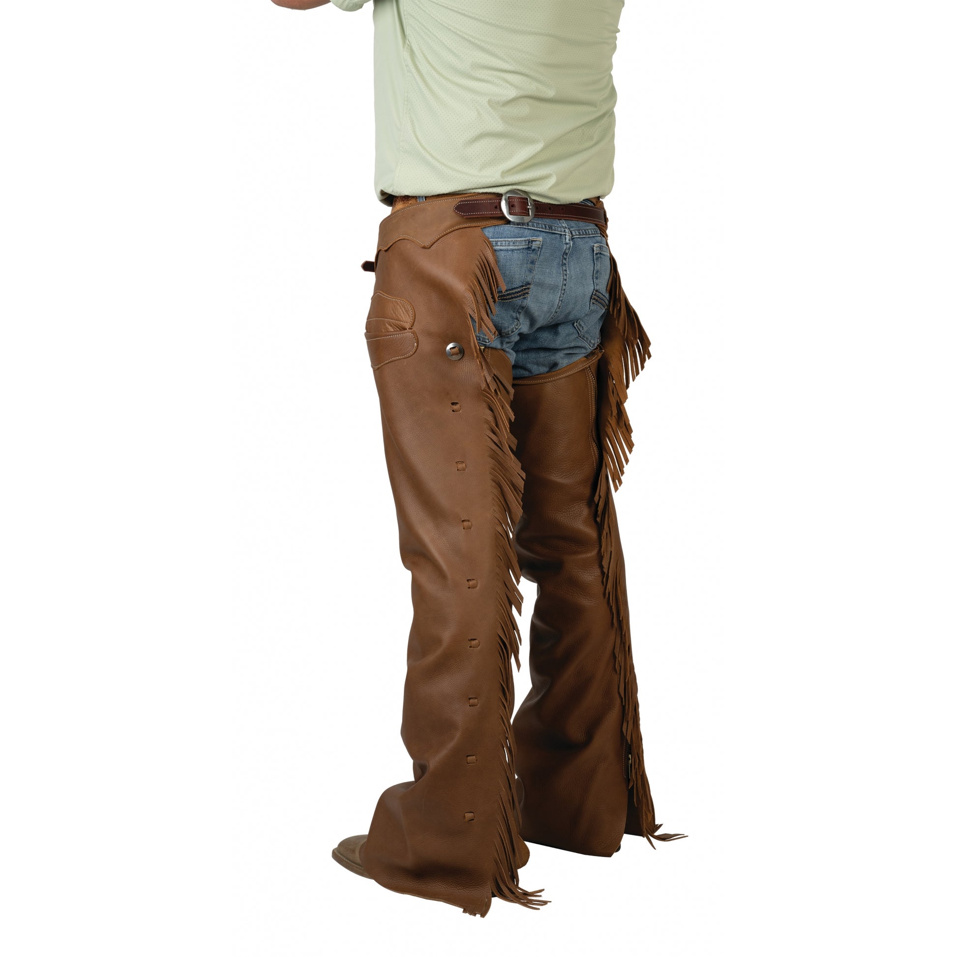 Weaver Western Leather Chaps
