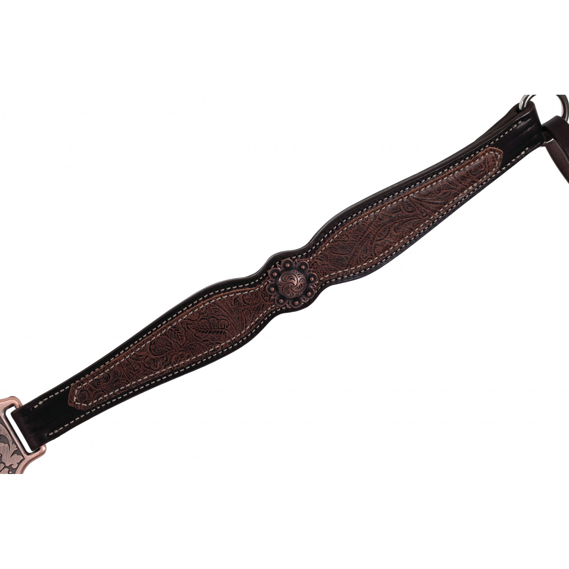 Weaver Western Floral Scalloped Breast Collar