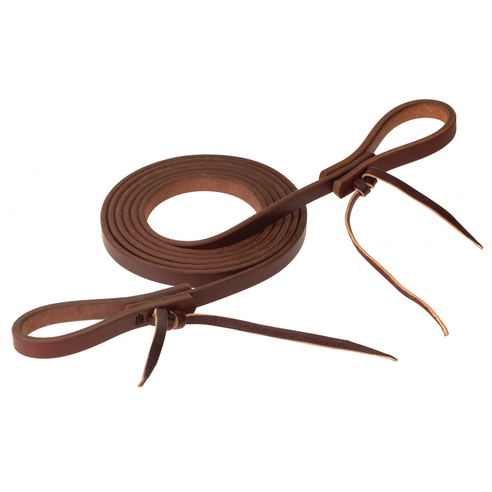 Weaver STS Ranch Signature Tack Harness Leather Roping Rein with Water Tie Ends