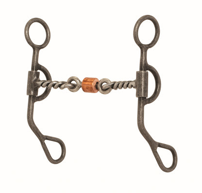 Weaver Argentine Horse Bit with 6-1/2" Teardrop Cheeks