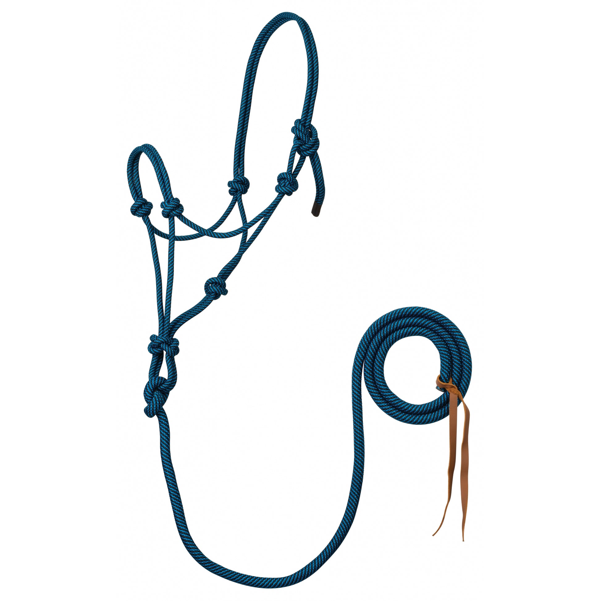 Weaver Rope Horse Halter with Attached Lead