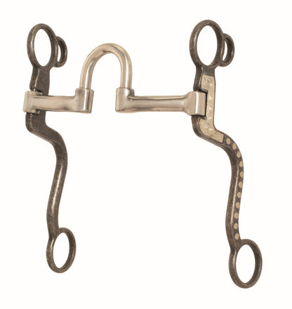 Weaver S Shank Horse Bit with 7" Cheeks