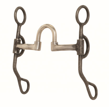 Weaver Argentine Horse Bit with 6-1/2" Teardrop Cheeks