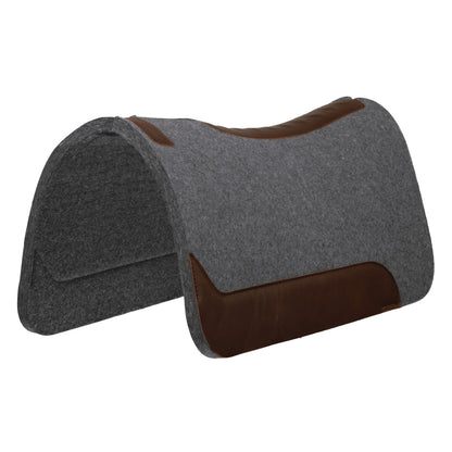 Weaver 3/4" Wool Felt Contoured Western Saddle Pad