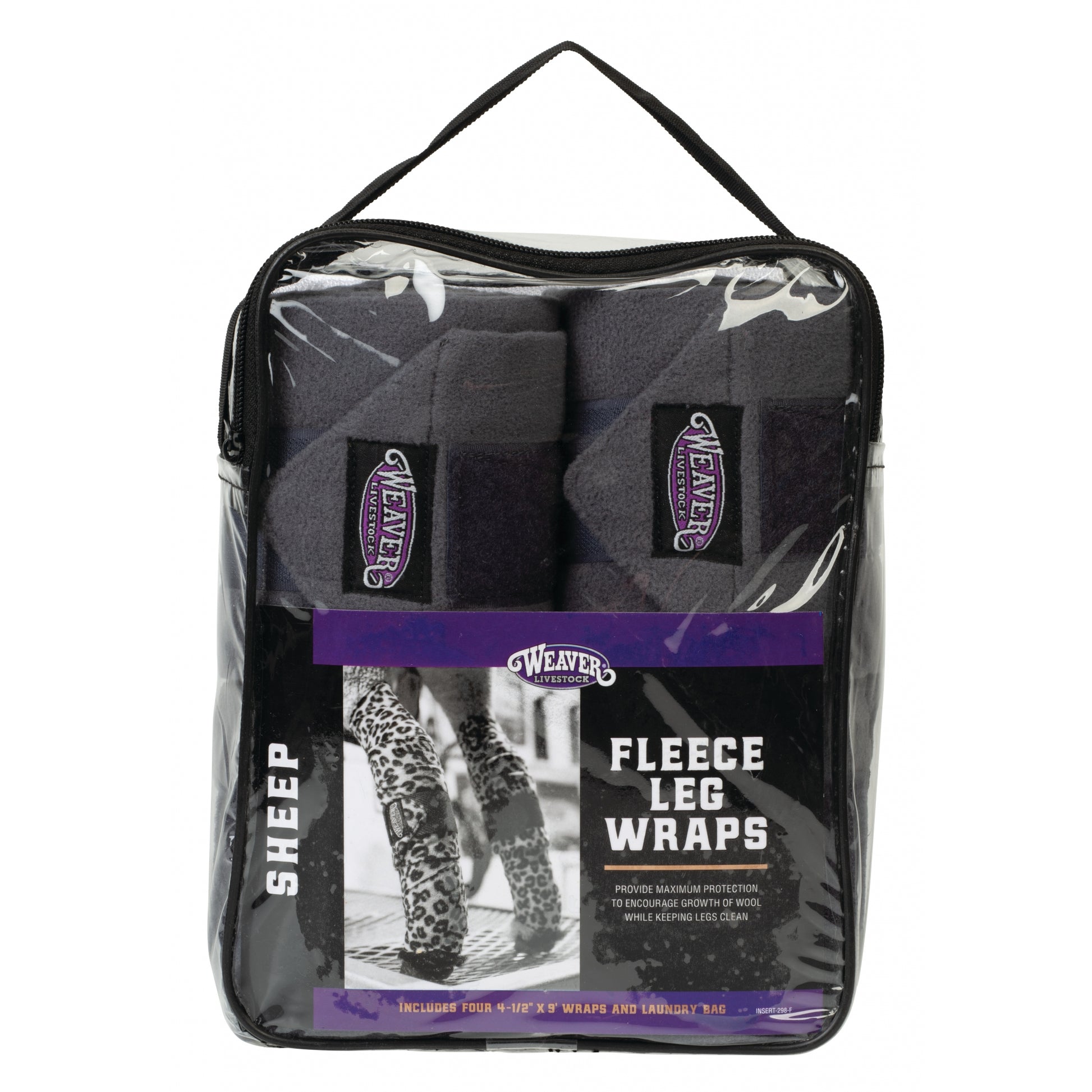 Weaver Sheep Fleece Leg Wraps 2.0 - 4 Pack
