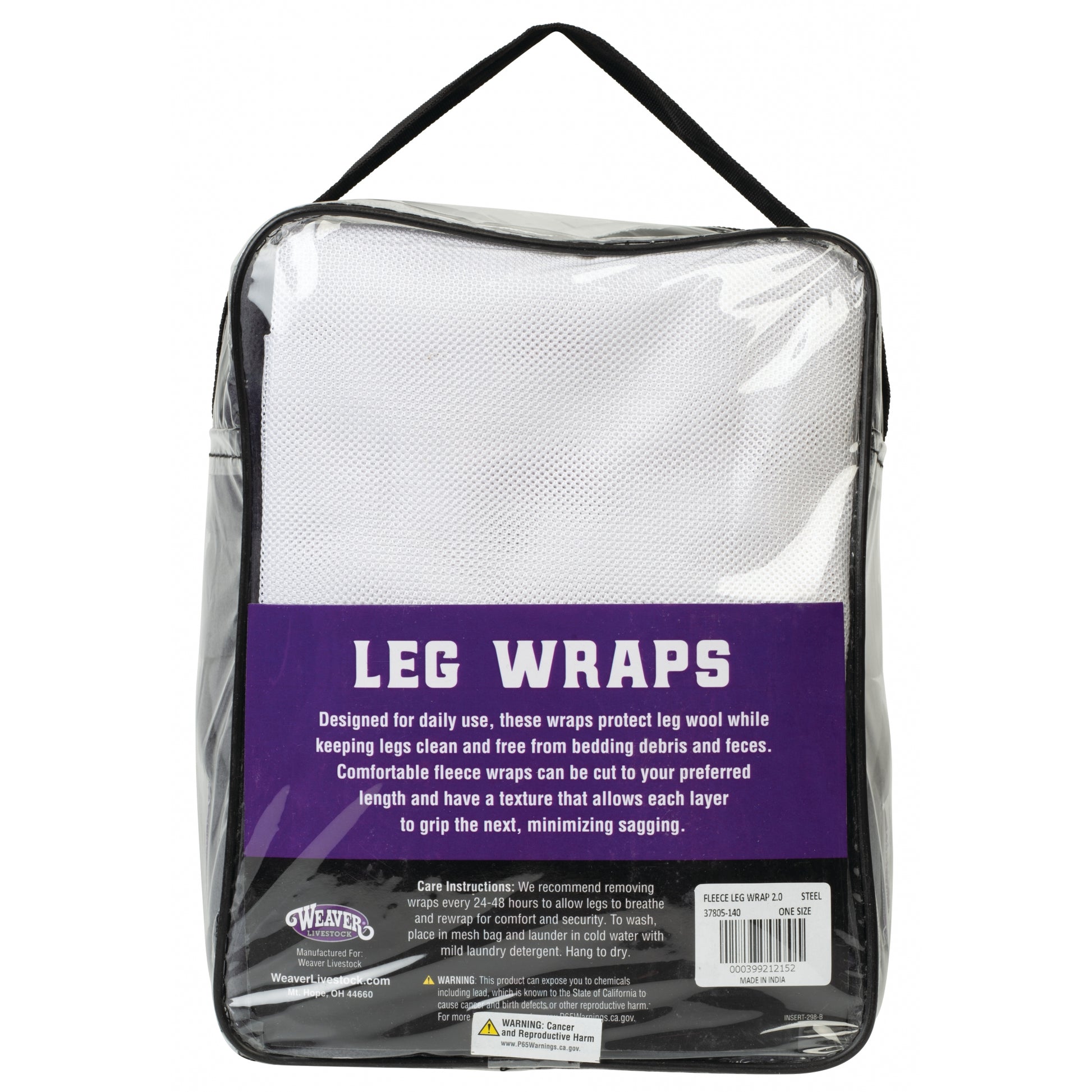 Weaver Sheep Fleece Leg Wraps 2.0 - 4 Pack