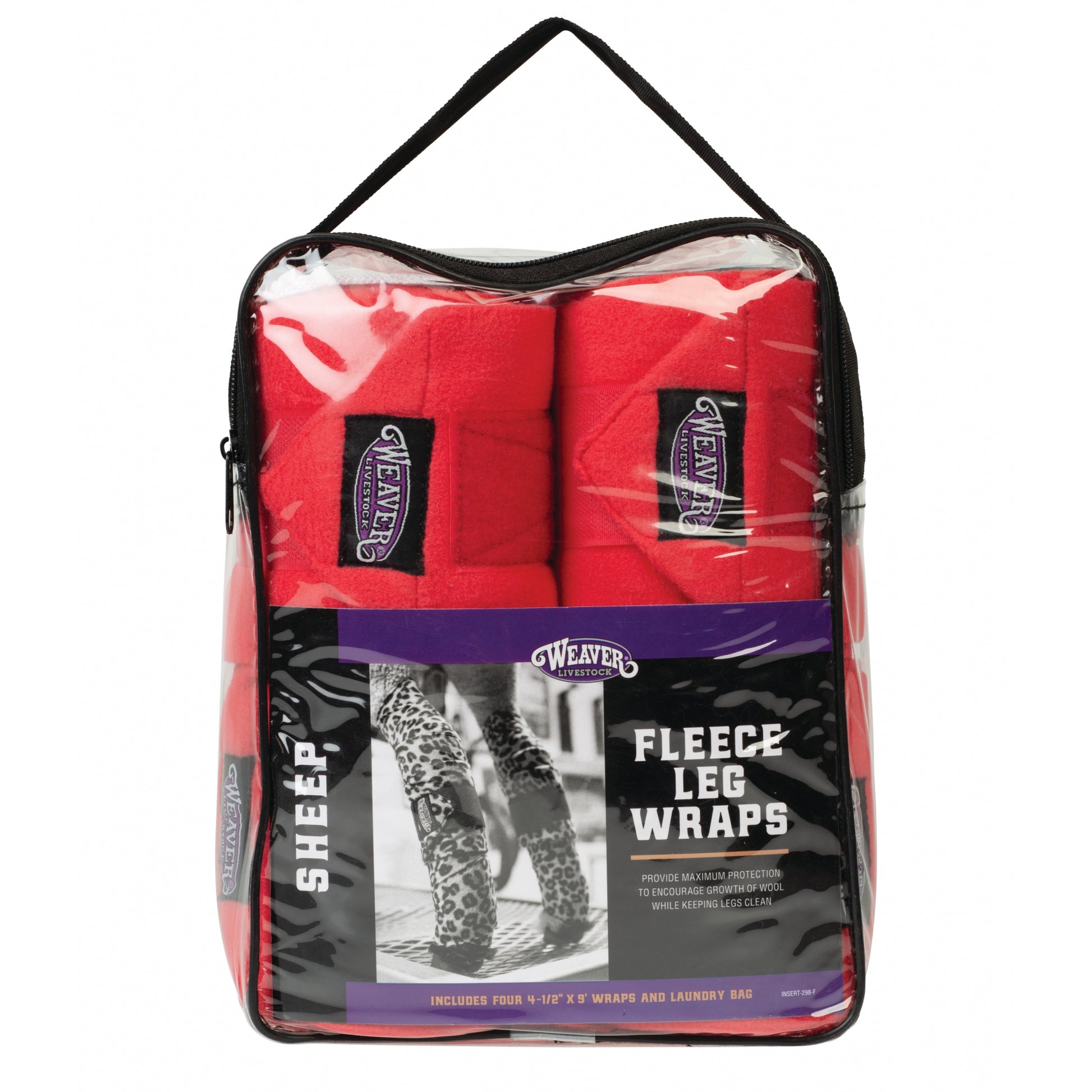 Weaver Sheep Fleece Leg Wraps 2.0 - 4 Pack