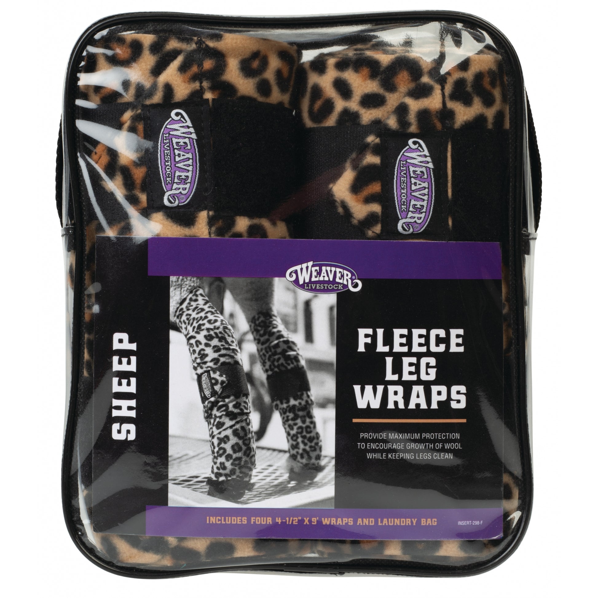 Weaver Sheep Fleece Leg Wraps 2.0 - 4 Pack