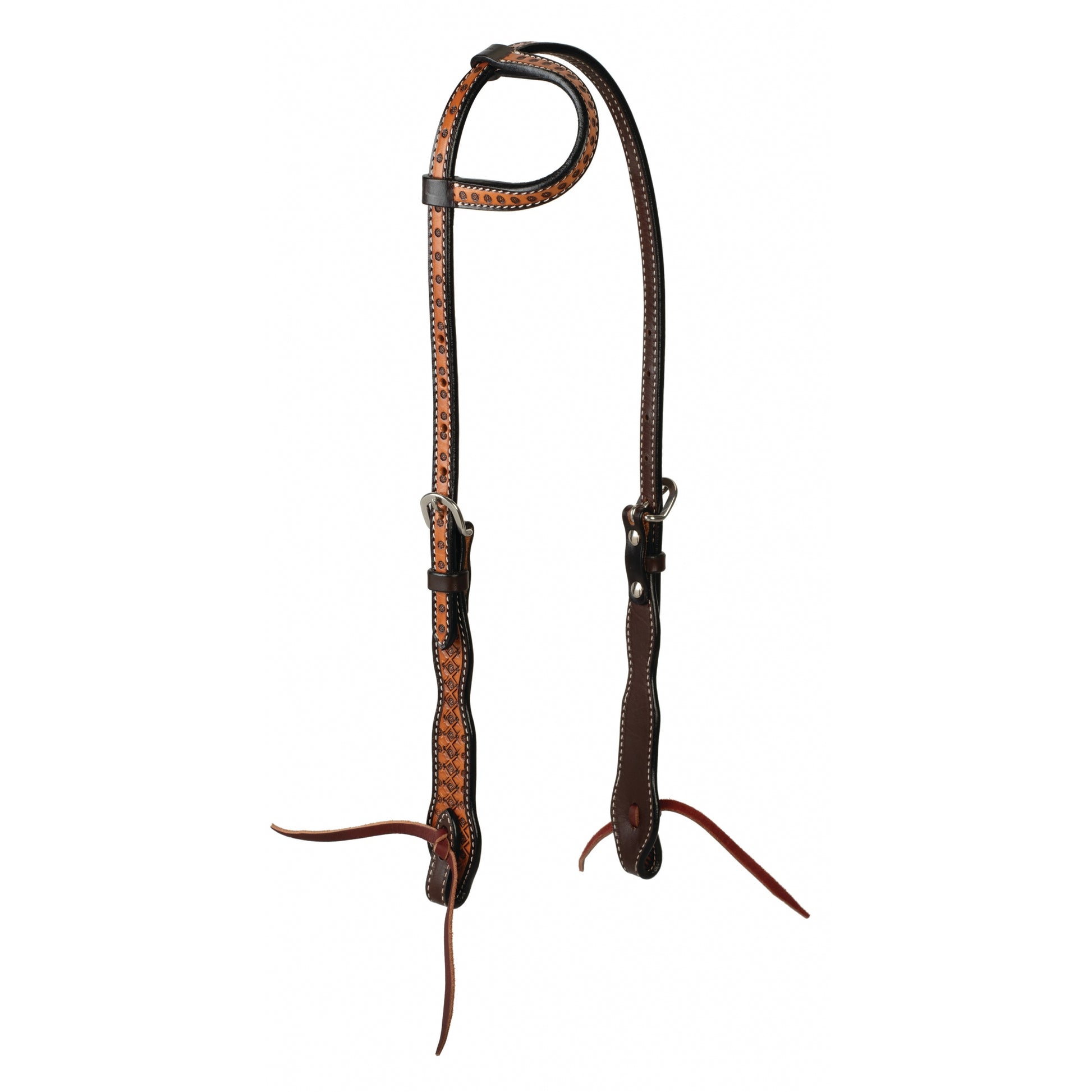Weaver Floret Tooled Headstall