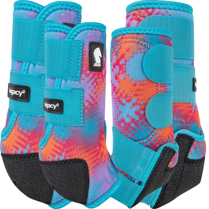 Classic Equine Legacy2 Front and Hind Support Boots