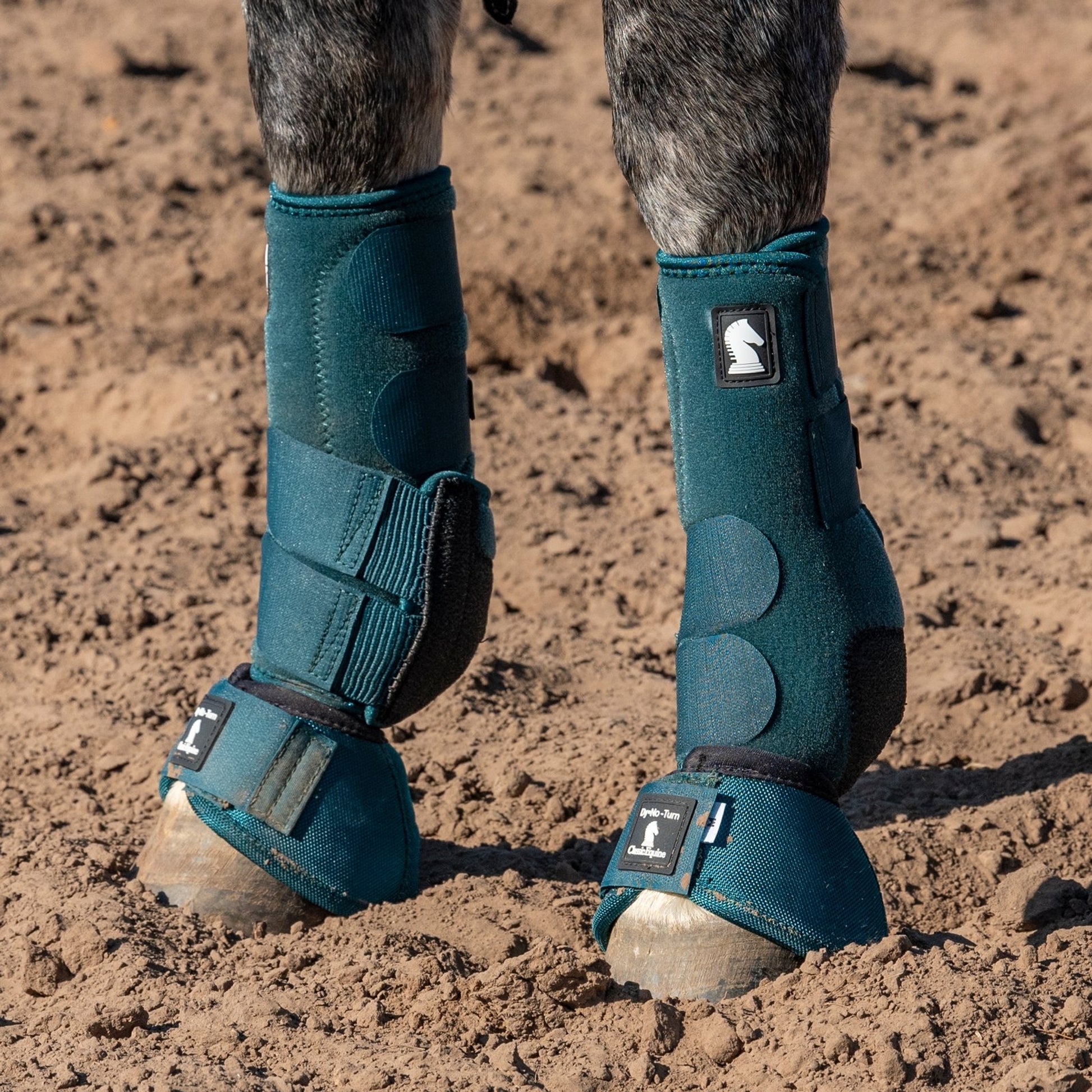 Classic Equine Solid DyNo Turn Bell Boots