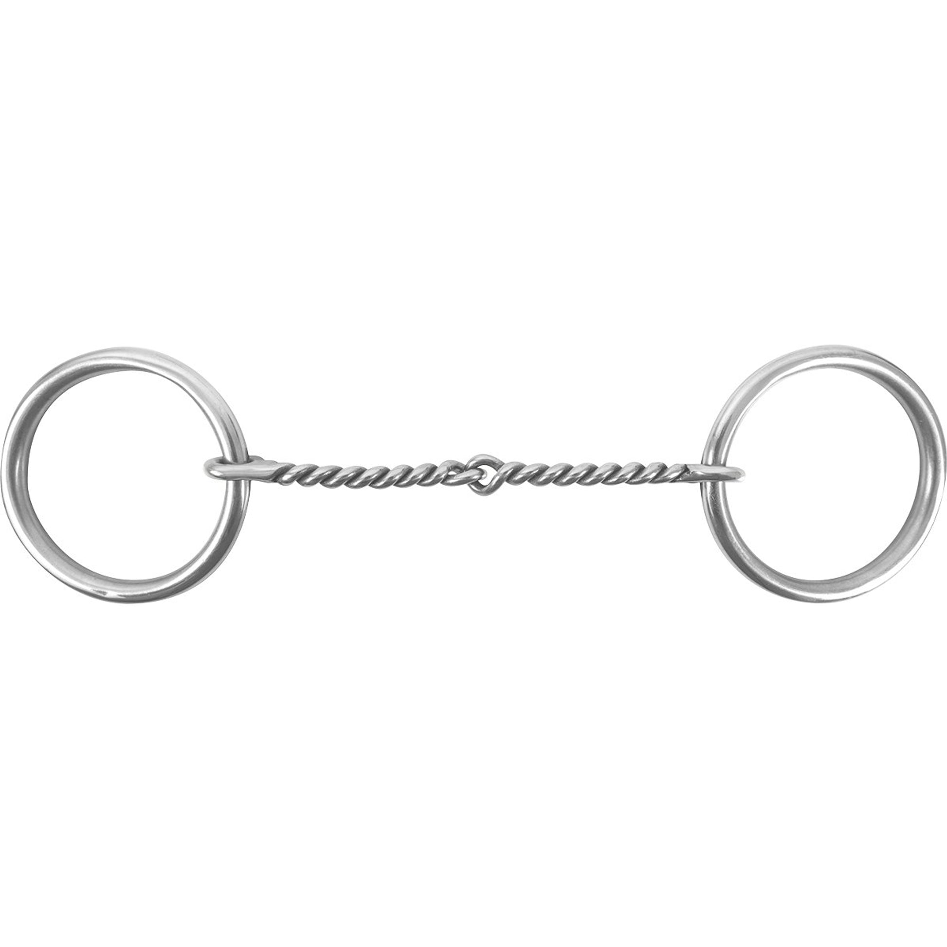Classic Equine O Ring Twisted Wire Snaffle Bit