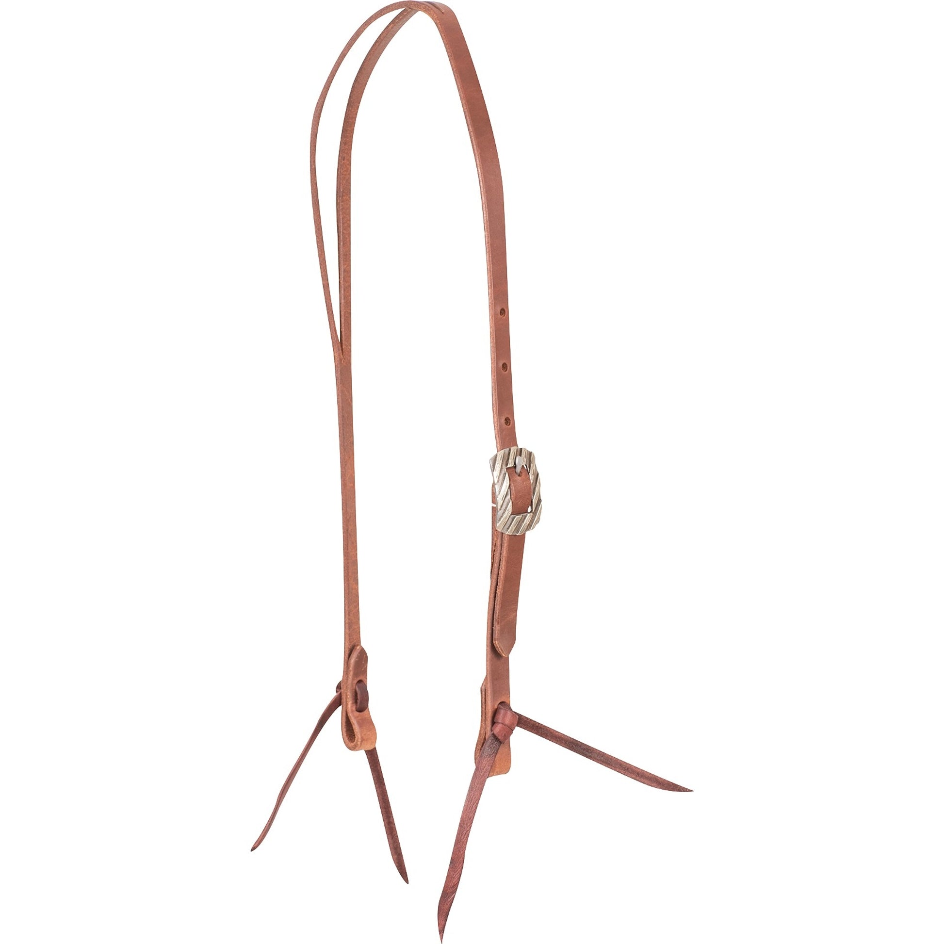 Martin Saddlery Split Ear Harness Headstall with Bandera Buckle Latigo Ties