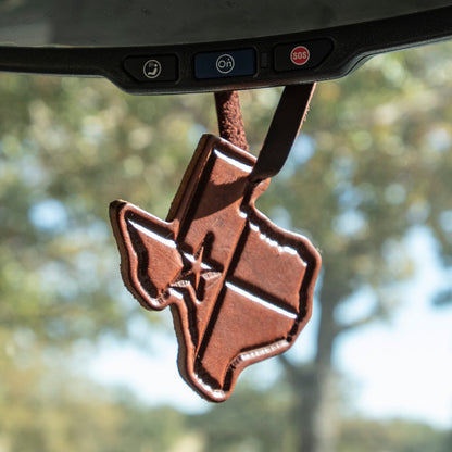 Martin Saddlery Leather Air Freshener - Texas