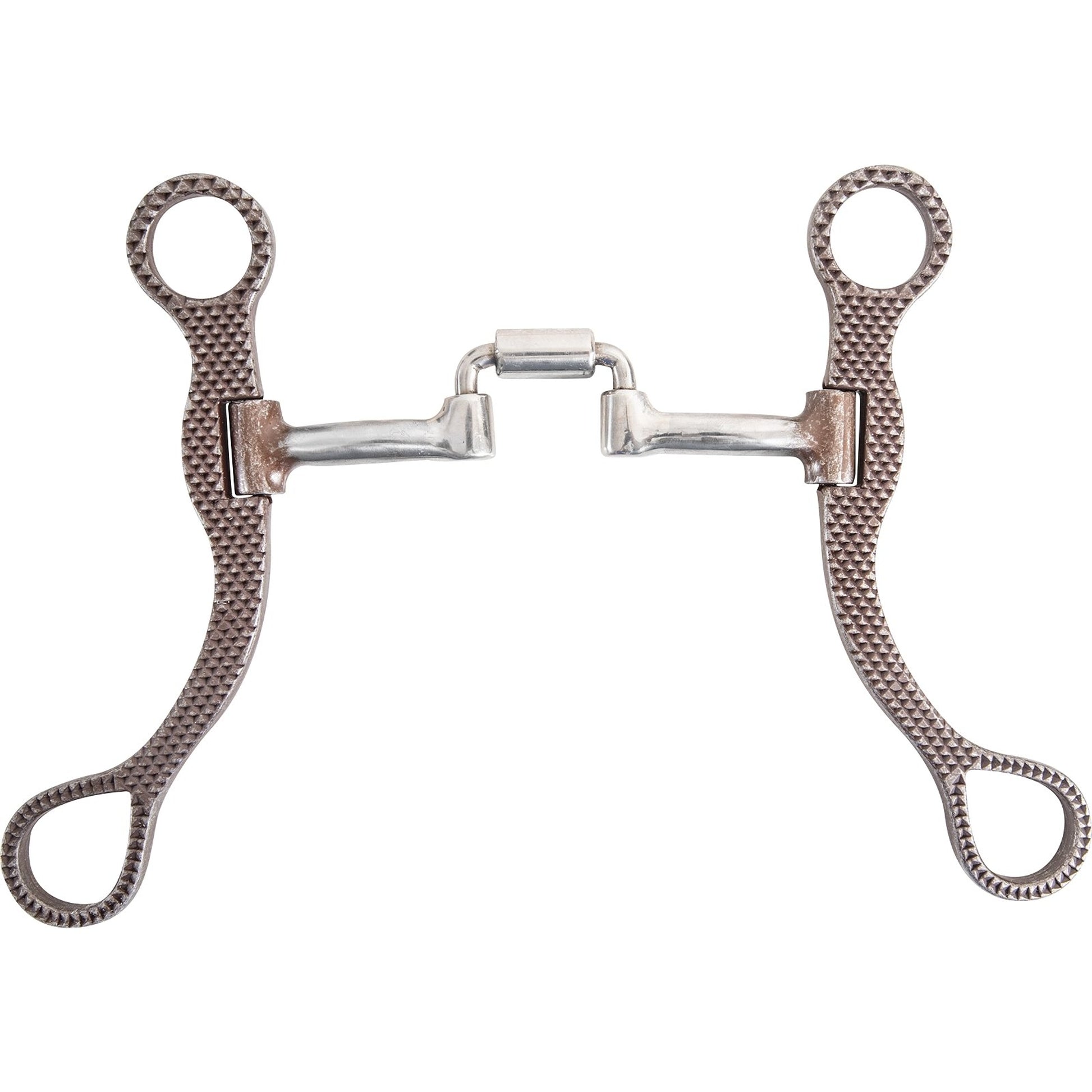 Classic Equine Low Port Barrel Bit Shank Rasp Design