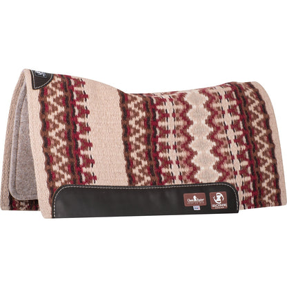 Classic Equine Zone Blanket Top Saddle Pad with Felt Bottom