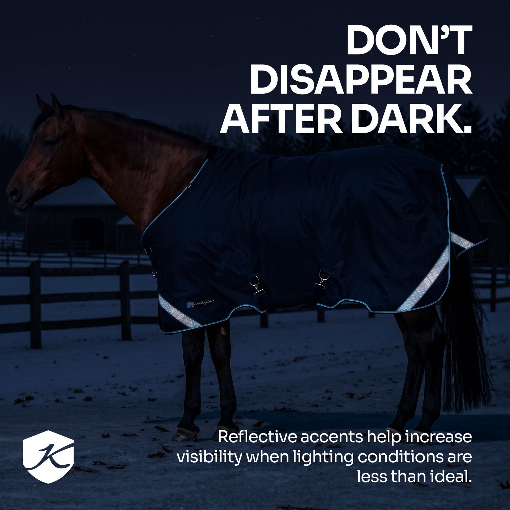Kensington Horse 1200D SureFit Turnout 300g