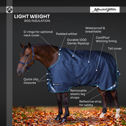 Kensington Horse 1200D EuroCut Turnout 80g