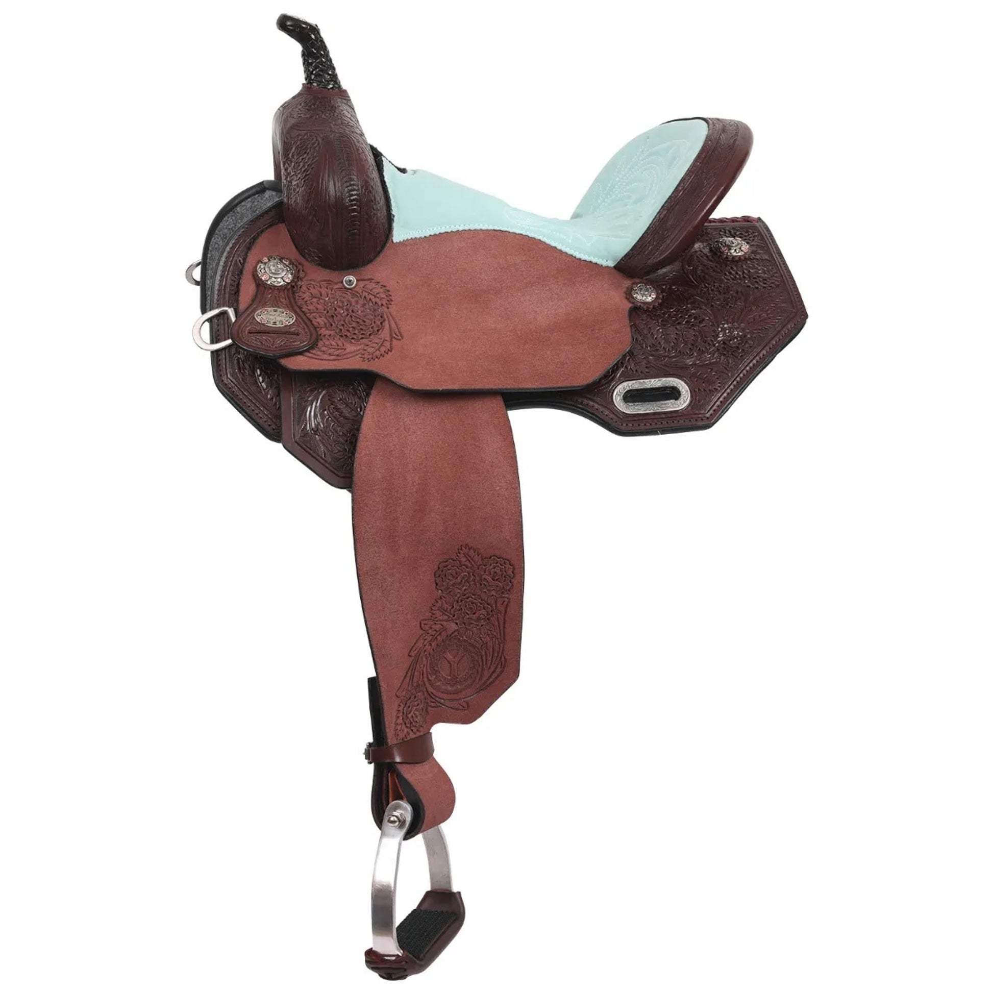 Circle Y Sarah Rose Briar Rose Flex2 Barrel Saddle