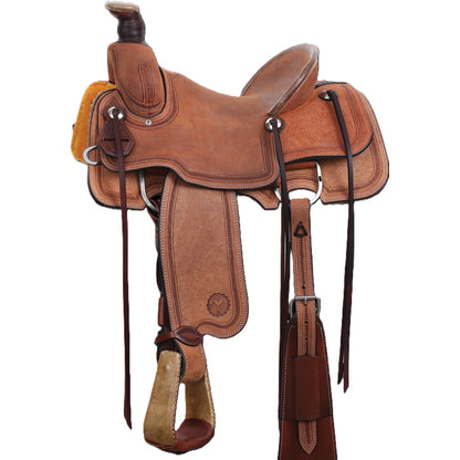 Cirlce Y Riata Ranch Roper Hardseat Saddle
