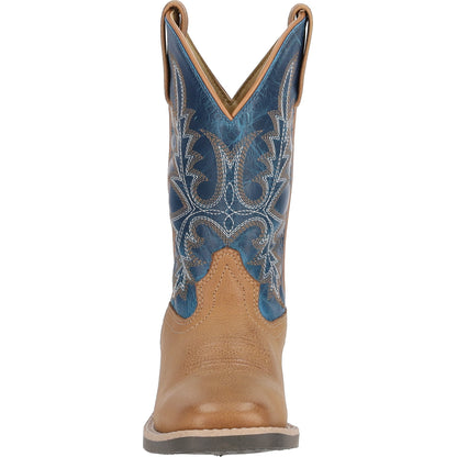 Smoky Mtn Youth Adobe Leather Western Boot