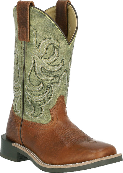 Smoky Mountain Kids Caleb Leather Western Boots