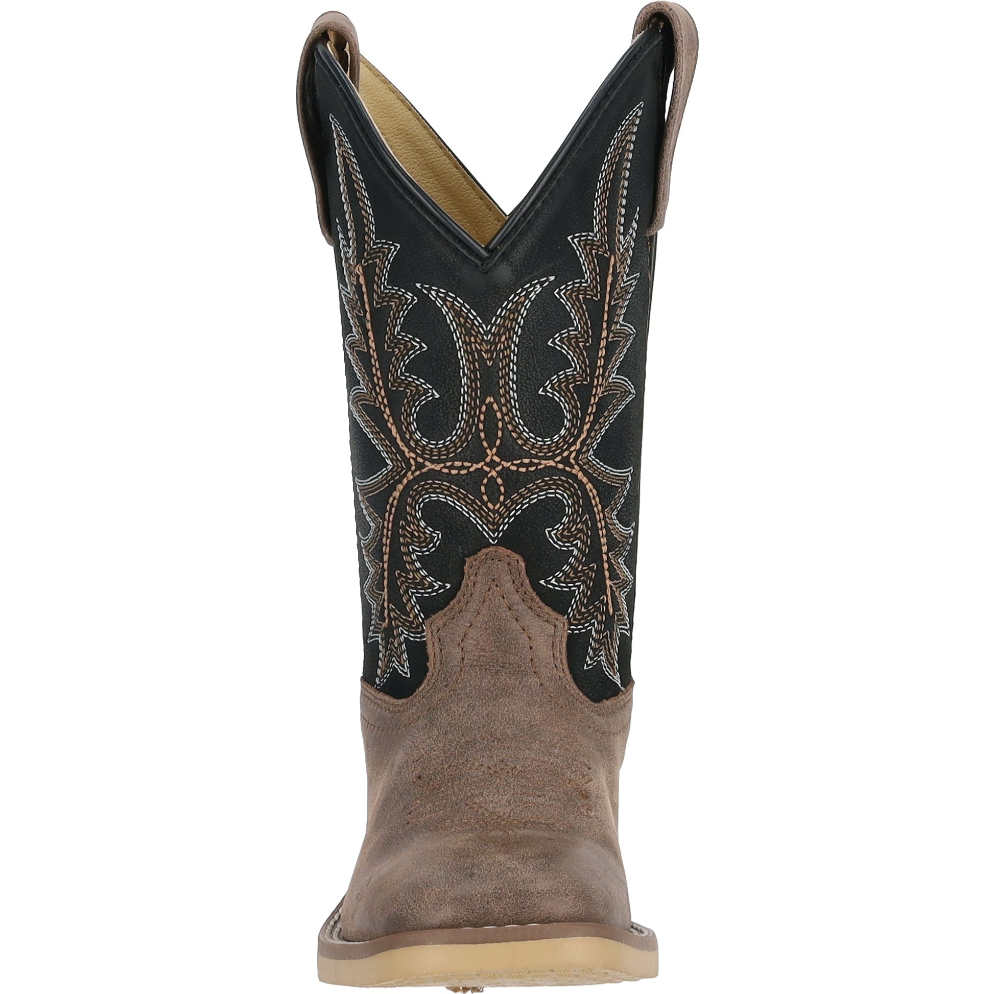 Smoky Mtn Youth Adobe Leather Western Boot