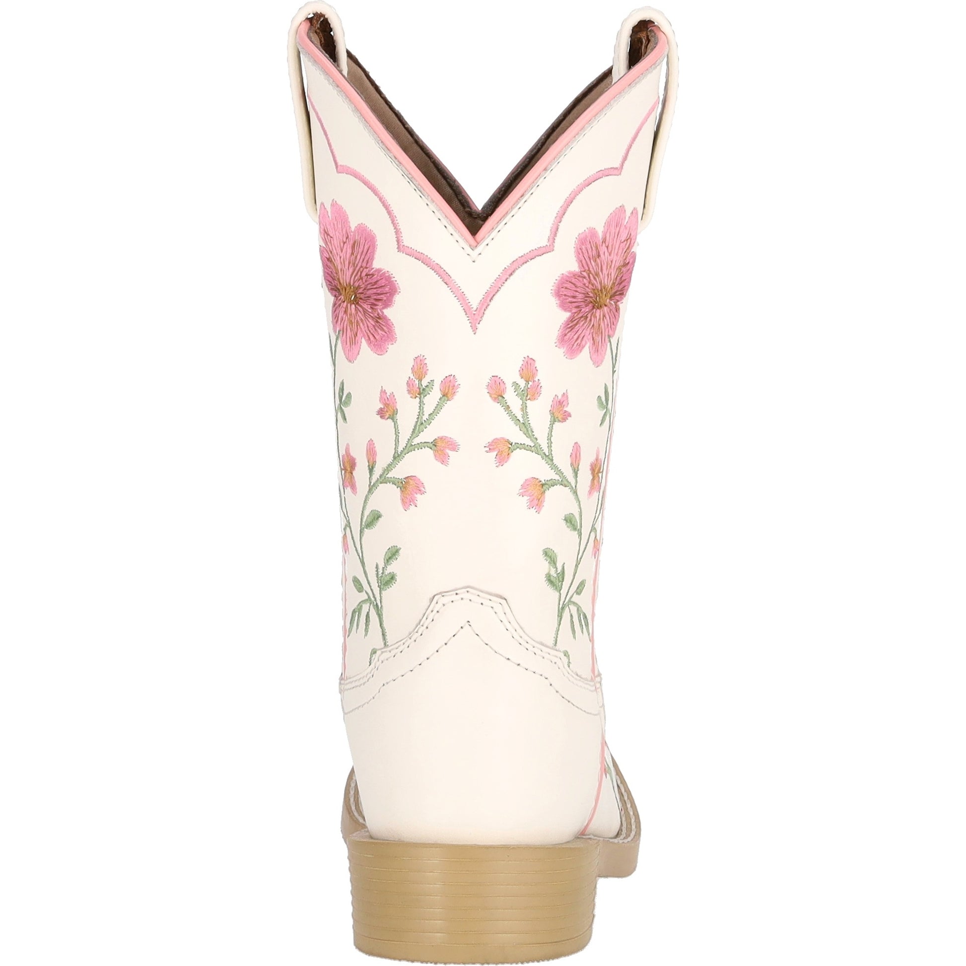 Smoky Mountain Kids Girls Desert Bloom Embroidered Leather Western Boots