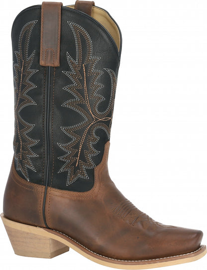 Smoky Mountain Mens Santa Fe Leather Western Boots