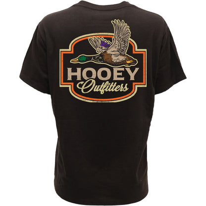 Hooey Mens Flock Shot Dark Reactive Dye Short Sleeve T-Shirt