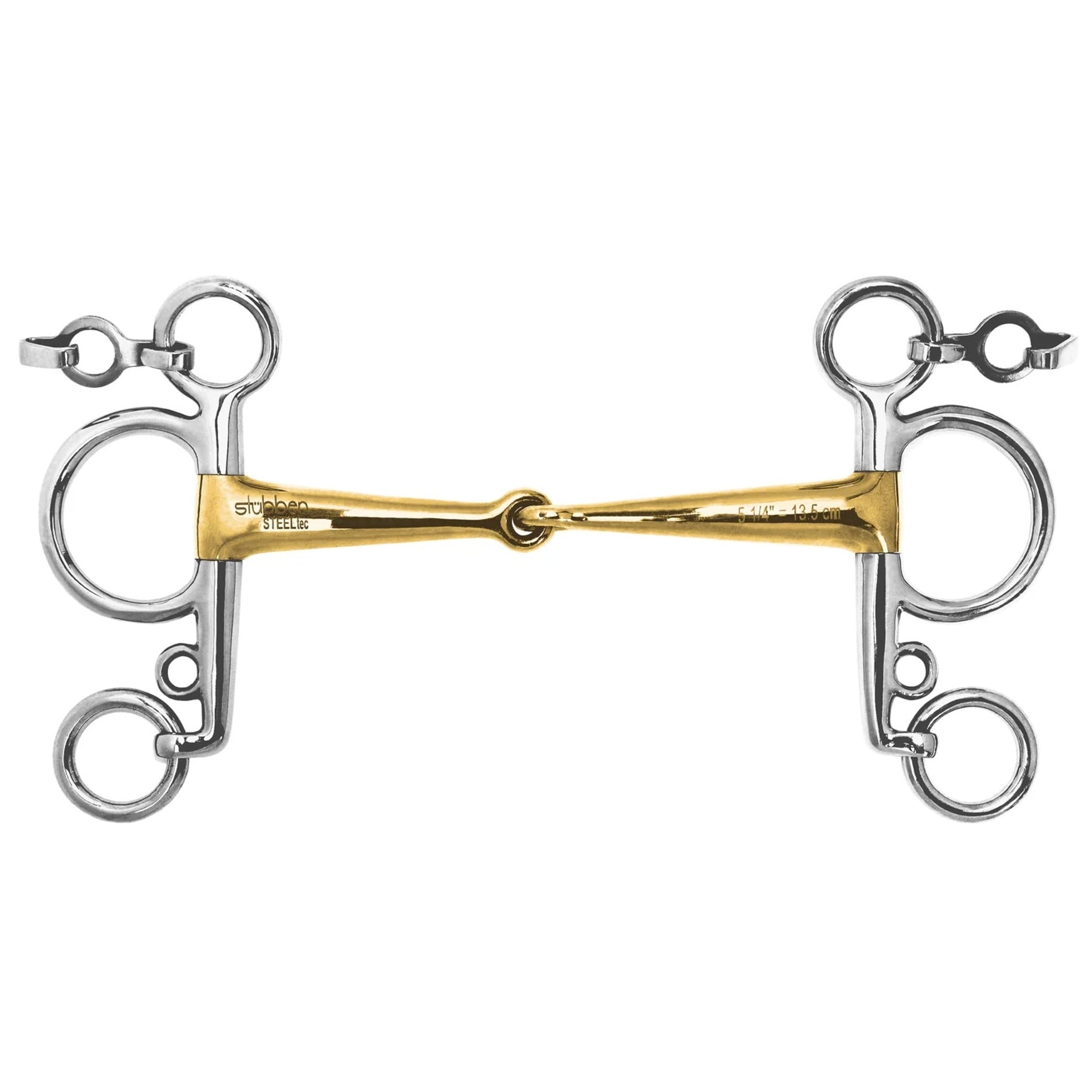 Stubben Single Jointed Pelham Bit
