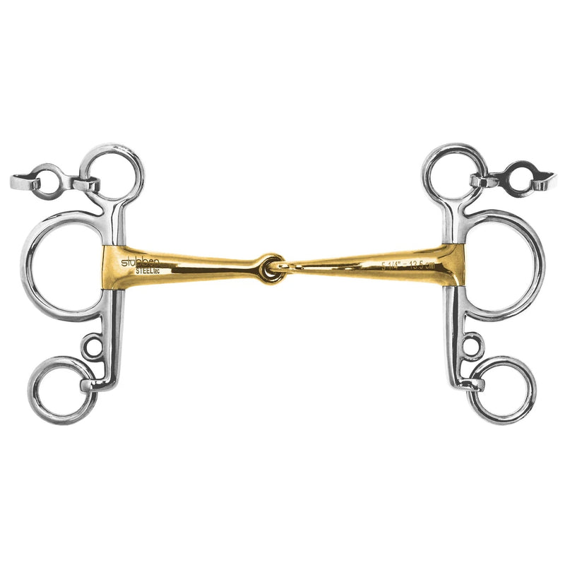 Stubben Single Jointed Pelham Bit