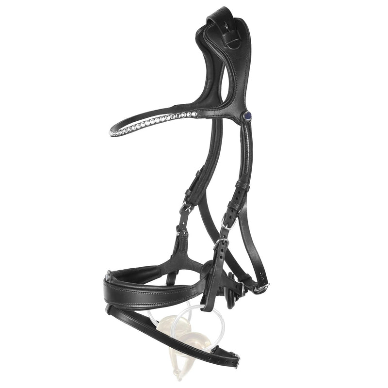 Stubben Freedom II Hook Stud Bridle with Crystal Browband