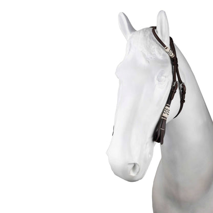 Horze Western Single Ear Rawhide Headstall