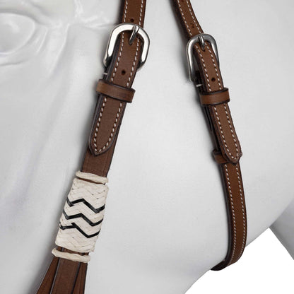 Horze Western Single Ear Rawhide Headstall