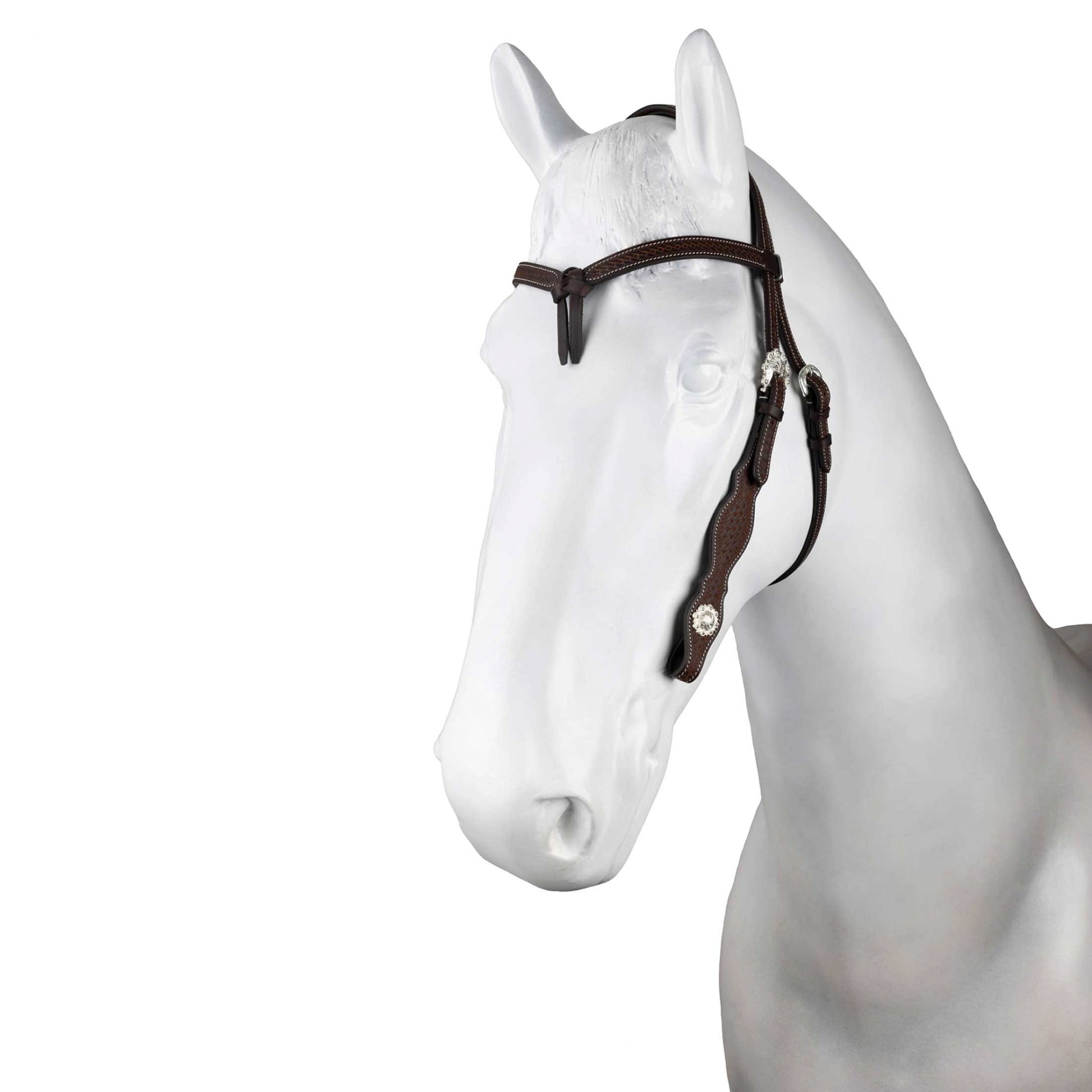Horze Western Futurity Knot Headstall with Conchos